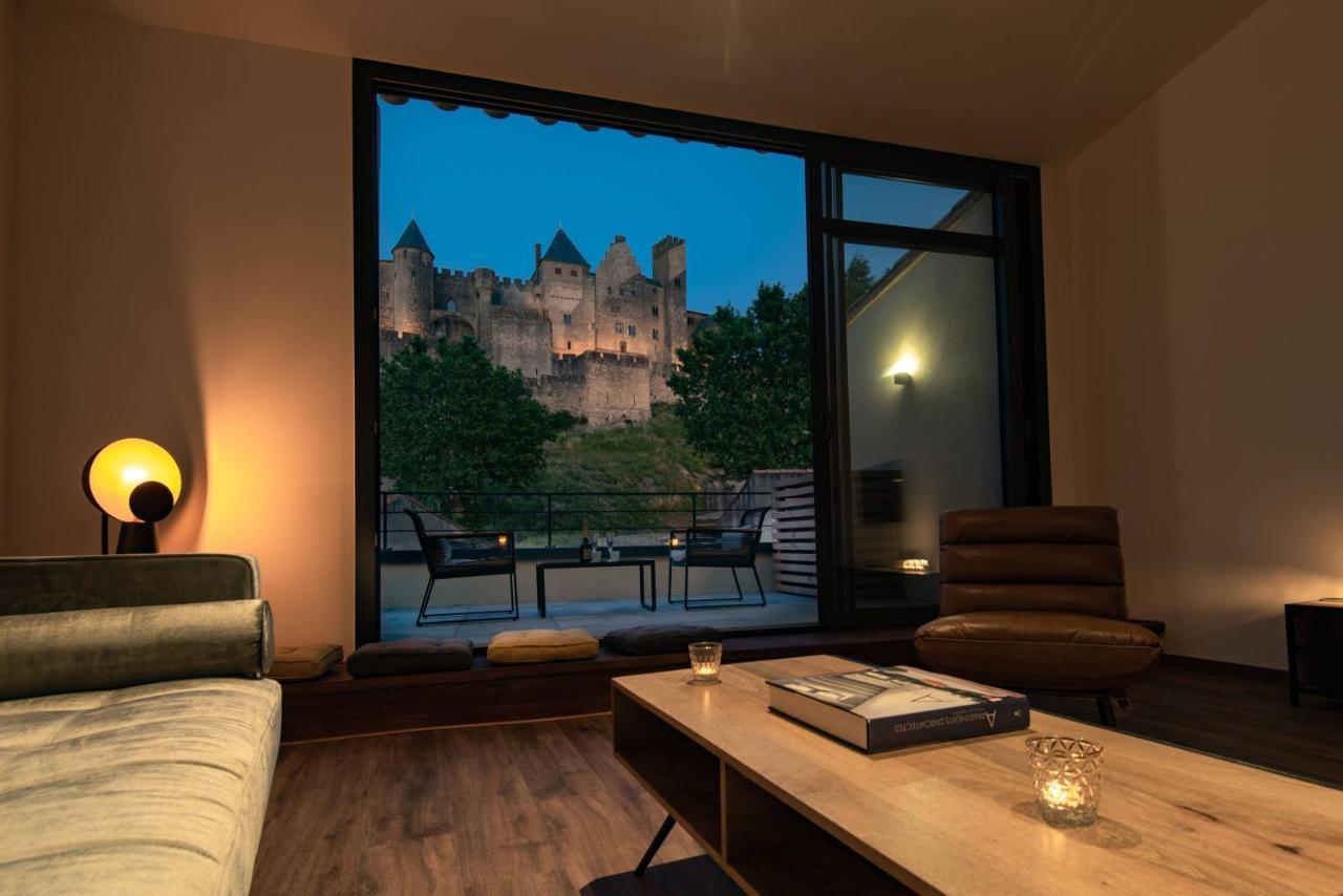 Appartamento Le Loft De La Tour Pinte Carcassonne Esterno foto