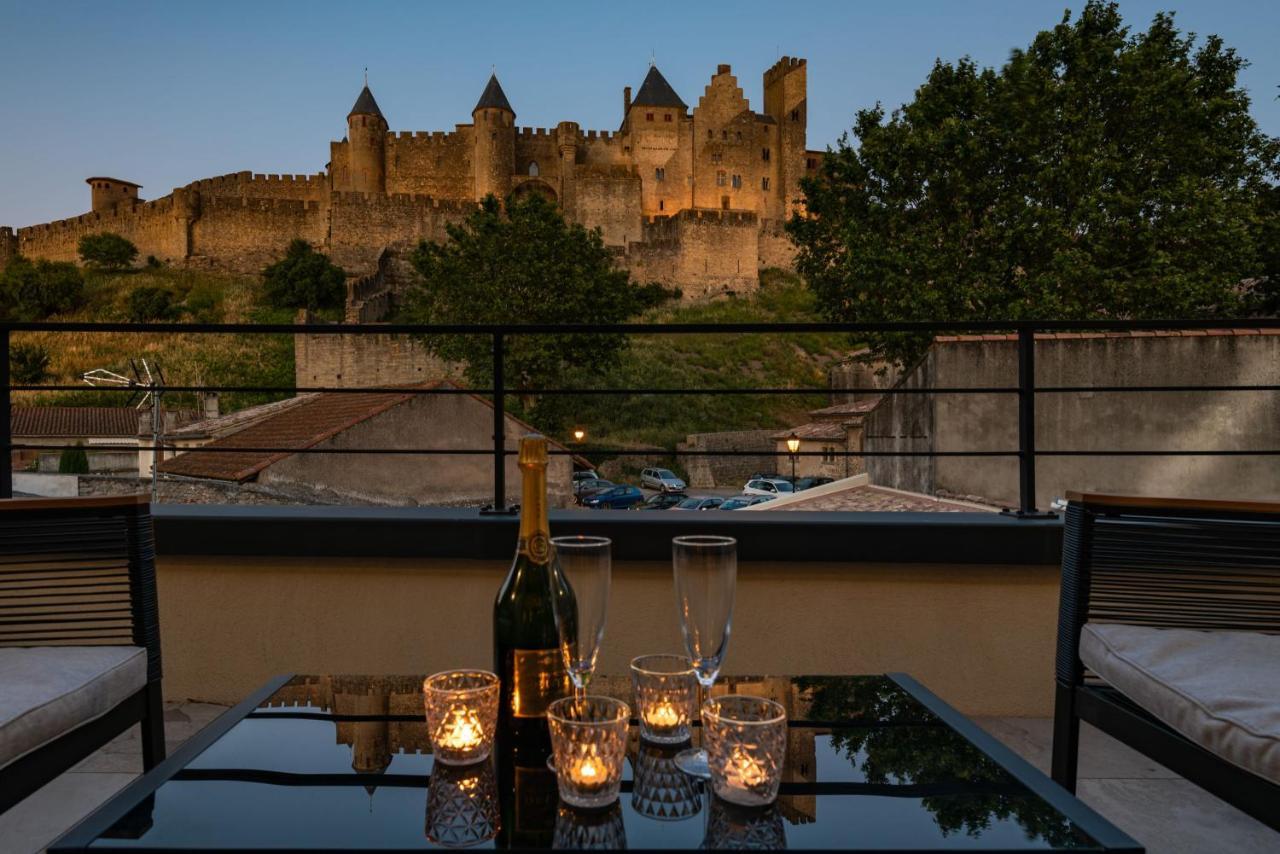 Appartamento Le Loft De La Tour Pinte Carcassonne Esterno foto