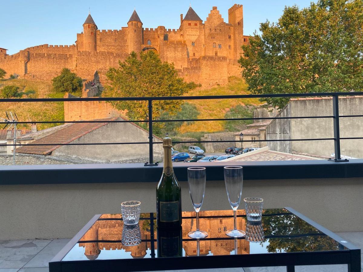 Appartamento Le Loft De La Tour Pinte Carcassonne Esterno foto