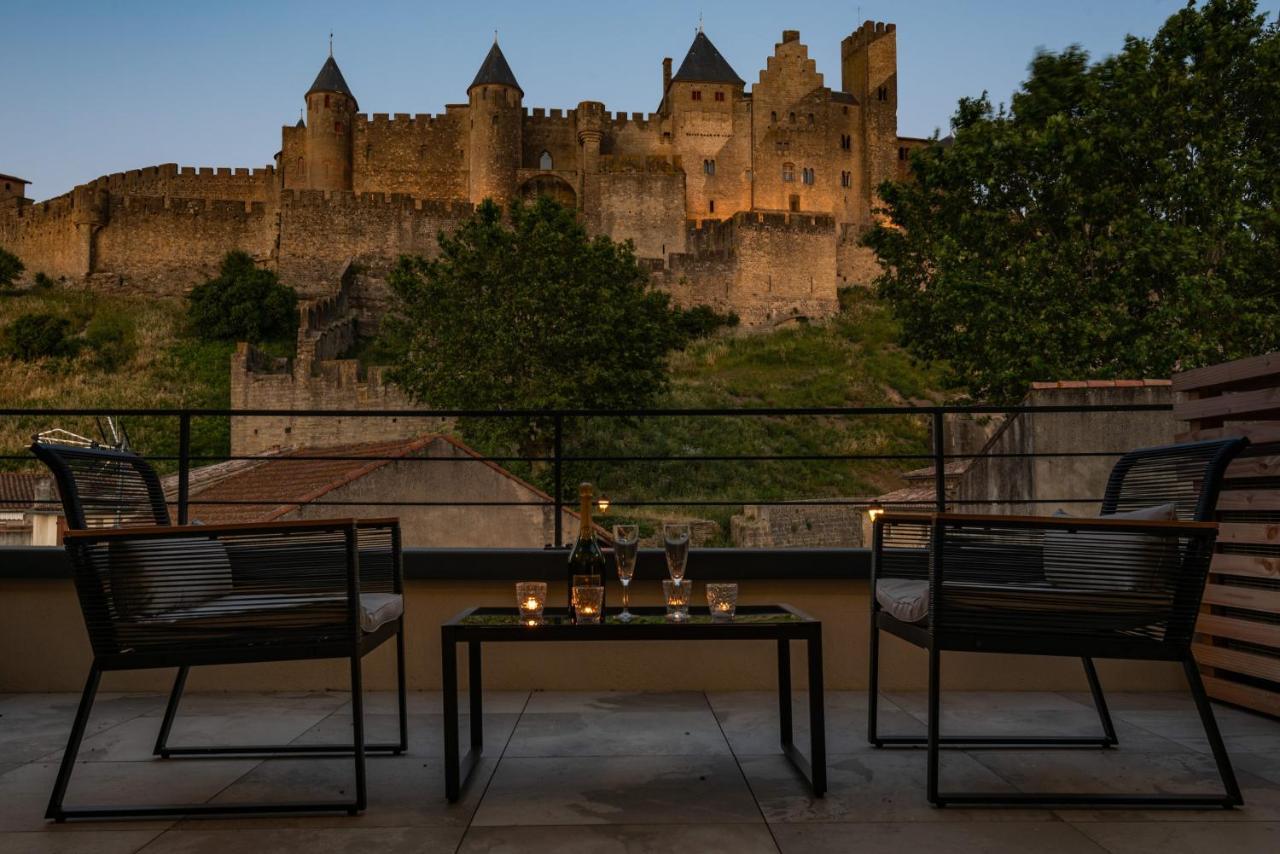 Appartamento Le Loft De La Tour Pinte Carcassonne Esterno foto