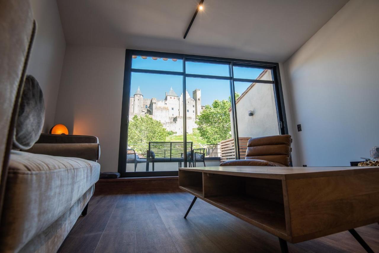 Appartamento Le Loft De La Tour Pinte Carcassonne Esterno foto