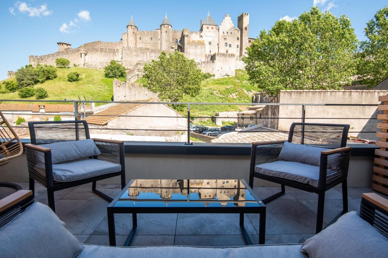Appartamento Le Loft De La Tour Pinte Carcassonne Esterno foto